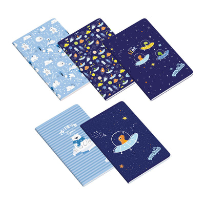 Caderno Agrafado A4 48F 90G Pets World Boy Pautado