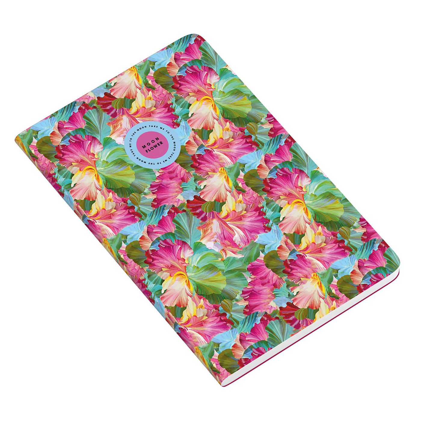 Caderno Agrafado PP A5 48F 90G Teen Moonflower Pautado
