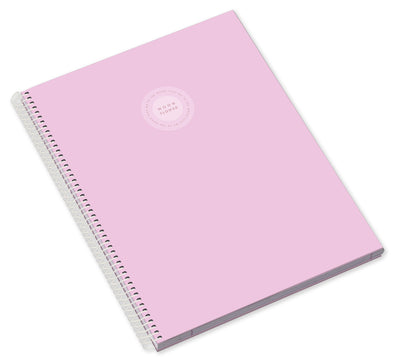 Caderno Espiral Capa Dura A5 80F 90G Campus Moonflower Pautado 24