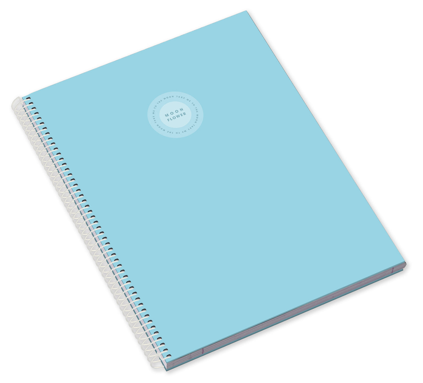 Caderno Espiral Capa Dura A5 80F 90G Campus Moonflower Pautado 24