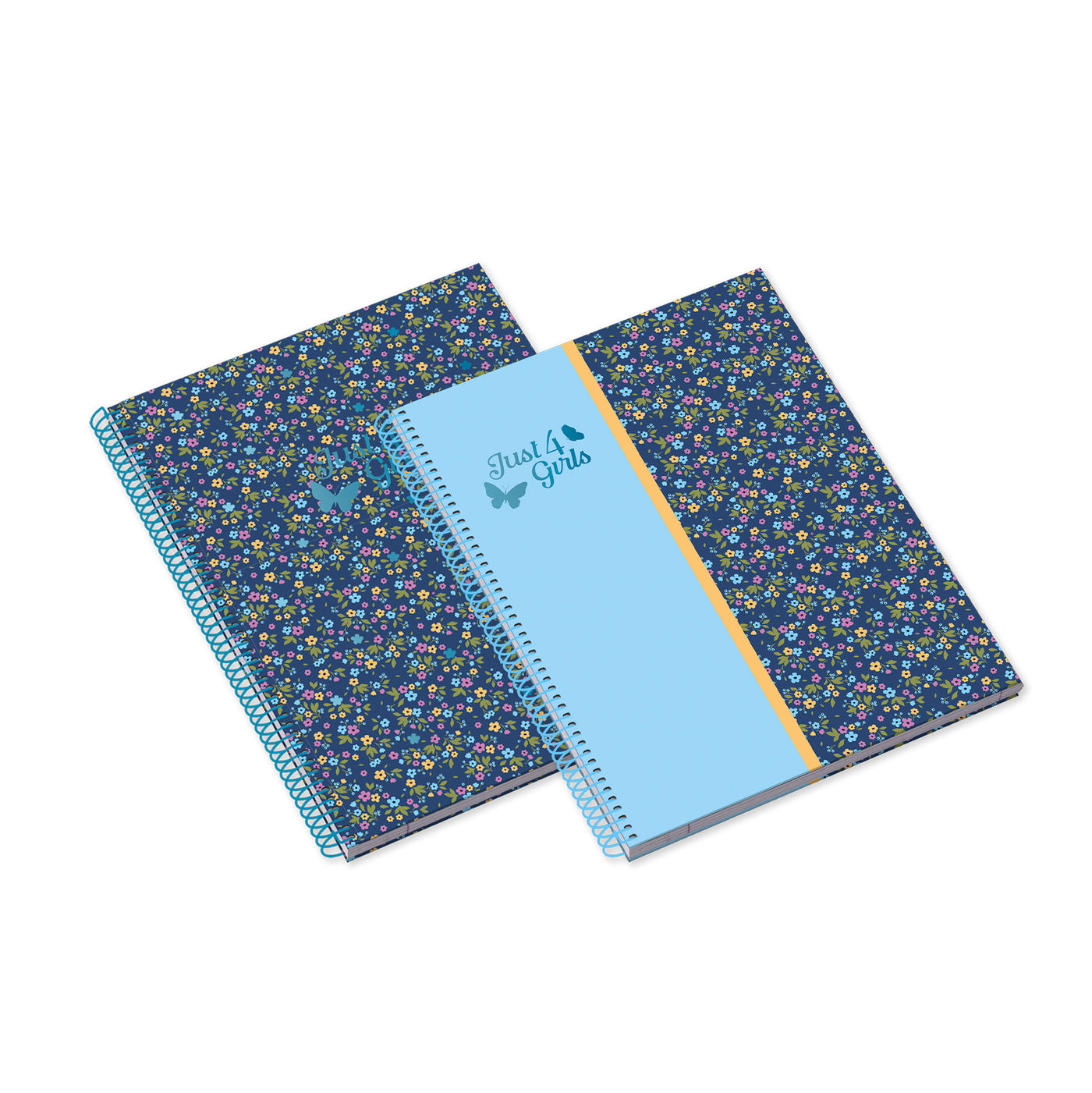 Caderno Espiral A5 80F Just4Girls Pautado