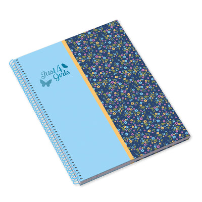 Caderno Espiral A5 80F Just4Girls Pautado