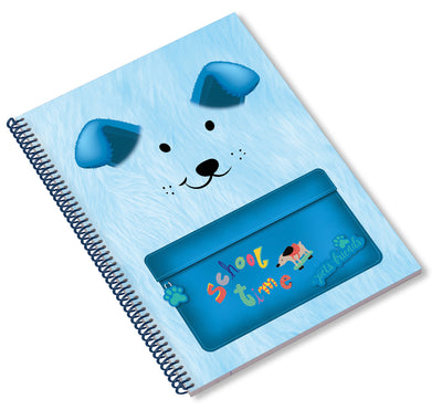 Caderno Espiral A5 80F School Time Boy Pautado