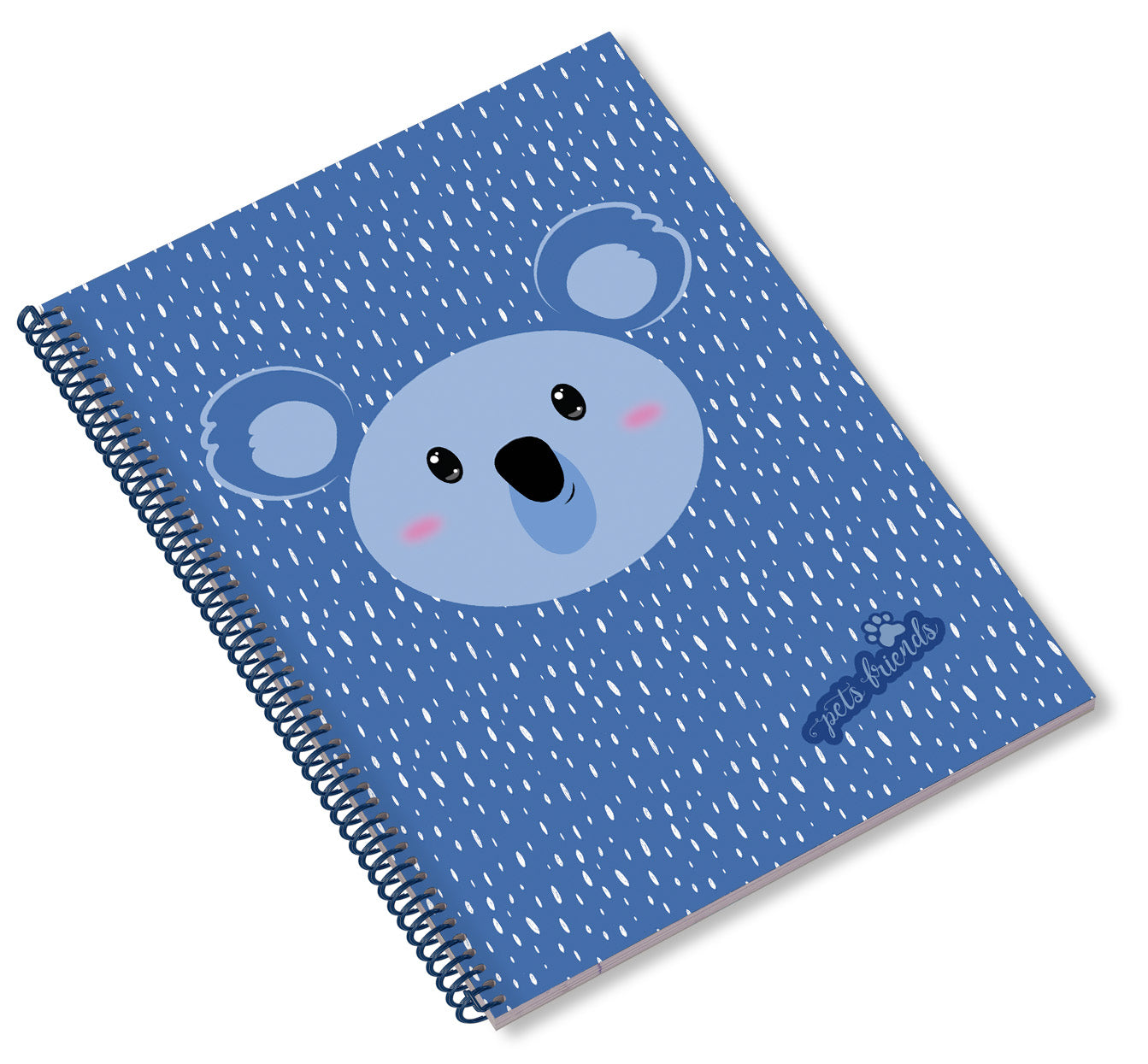 Caderno Espiral A5 80F School Time Boy Pautado