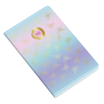 Caderno Agrafado A5 48F 90G Teen Moonflower Pautado