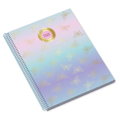 Caderno Espiral Capa Dura A5 80F 90G Teen Moonflower Pautado