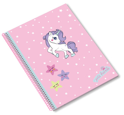 Caderno Espiral A5 80F Believe in Dreams Quadriculado