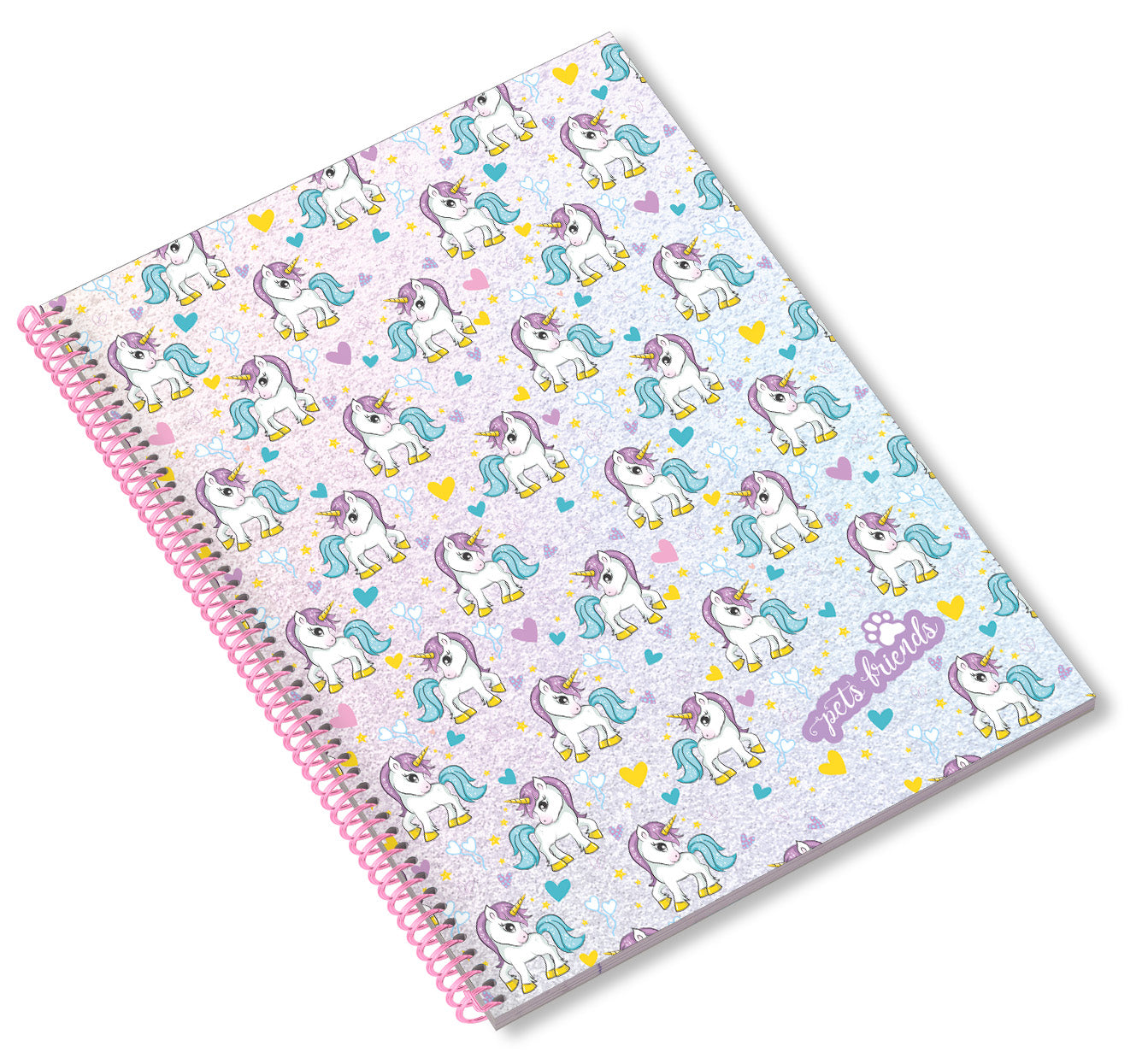 Caderno Espiral A5 80F Believe in Dreams Quadriculado