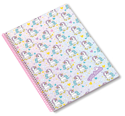 Caderno Espiral A5 80F Believe in Dreams Quadriculado