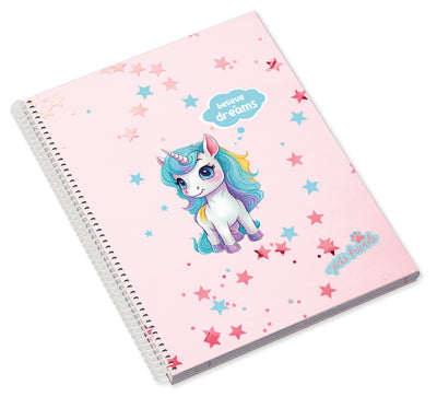 Caderno Espiral A4 80F Believe in Dreams Pautado