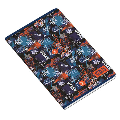 Caderno Agrafado PP A4 48F 90G Teen Inverse Pautado