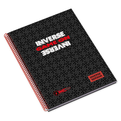 Caderno Espiral Capa Dura A4 80F 90G Teen Inverse Pautado