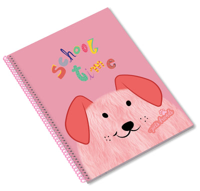 Caderno Espiral A4 80F School Time Girl Pautado