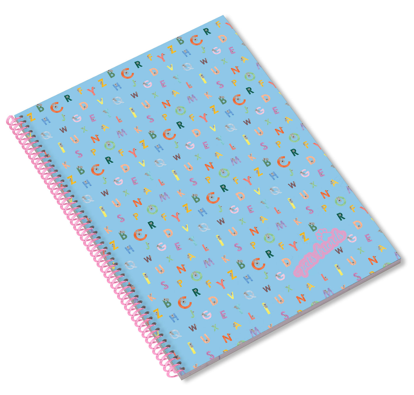 Caderno Espiral A4 80F School Time Girl Pautado