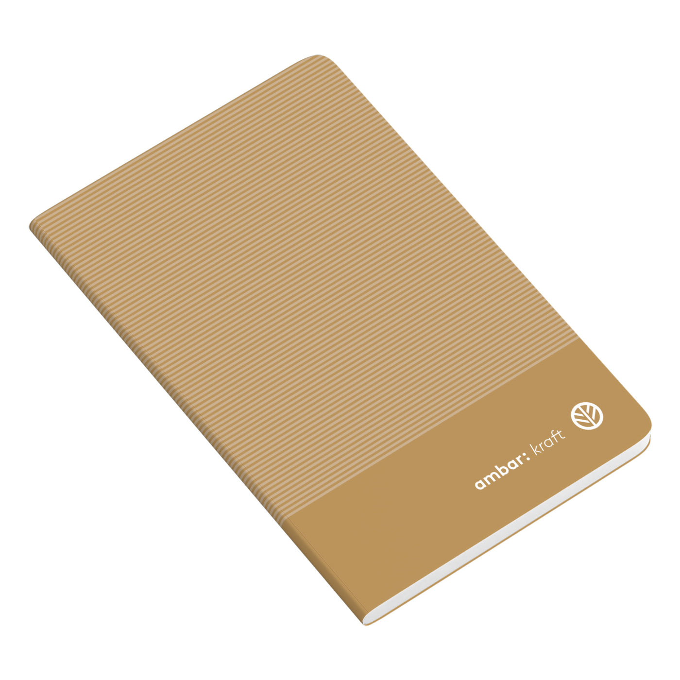 Caderno Agrafado A5 48F 80G Kraft Pautado Sortido