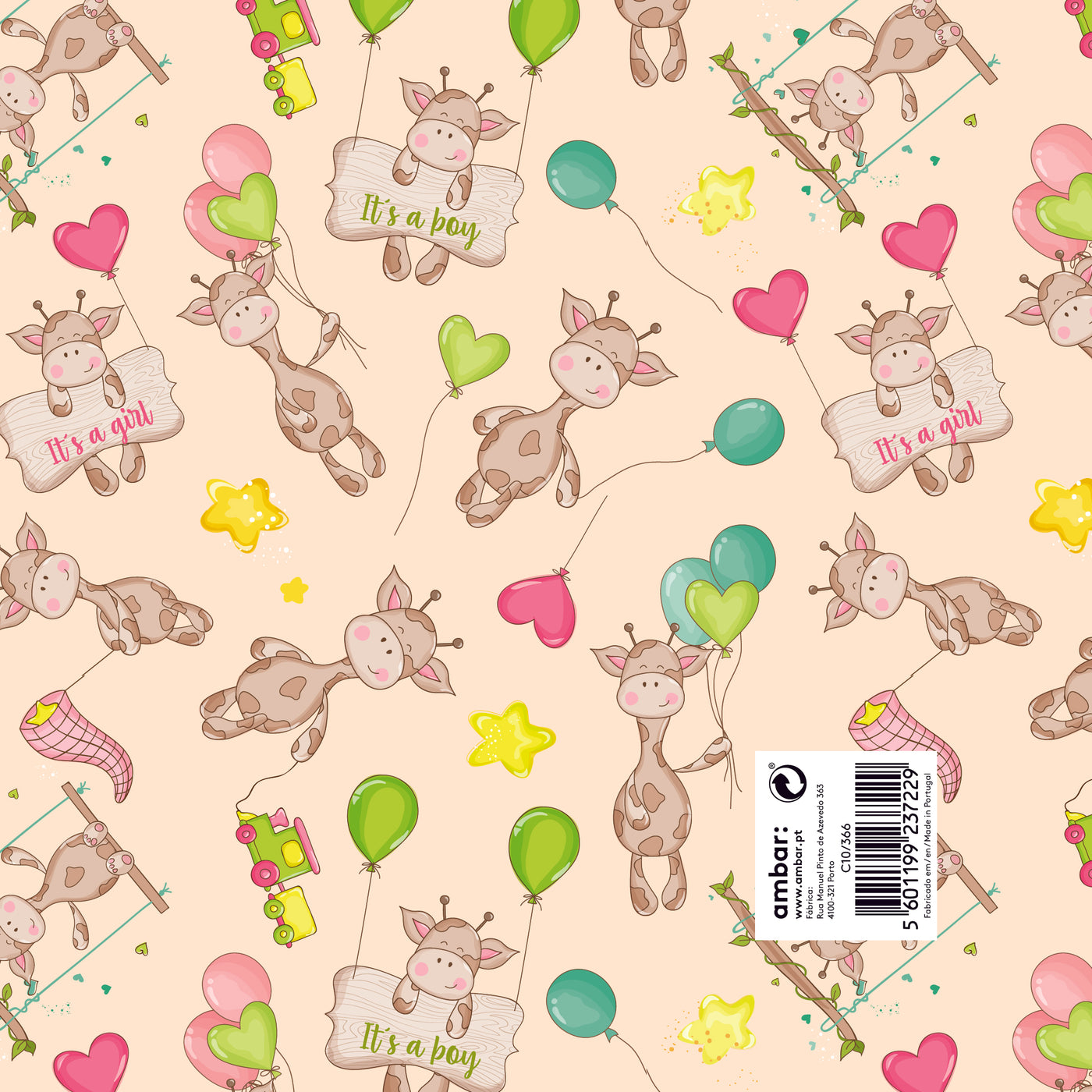 Papel Infantil Boy Or Girl C10/366