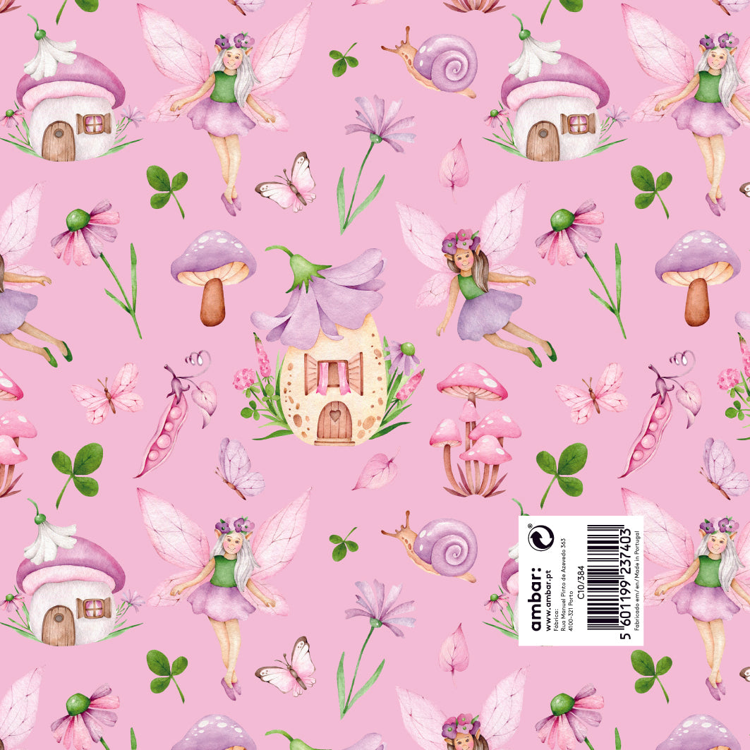 Papel Infantil Pink Fairy C10/384