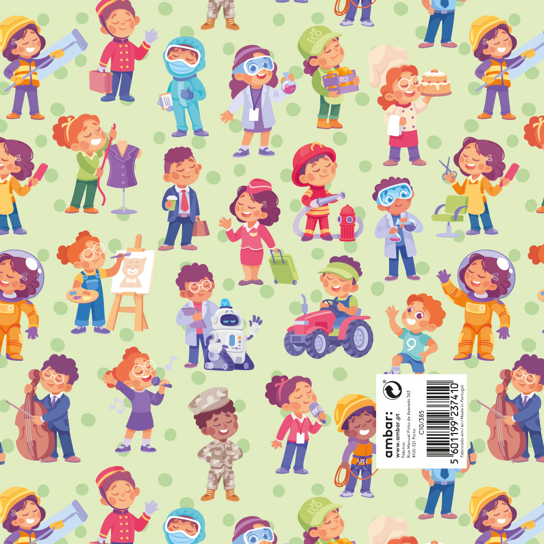 Papel Infantil Professions C10/385