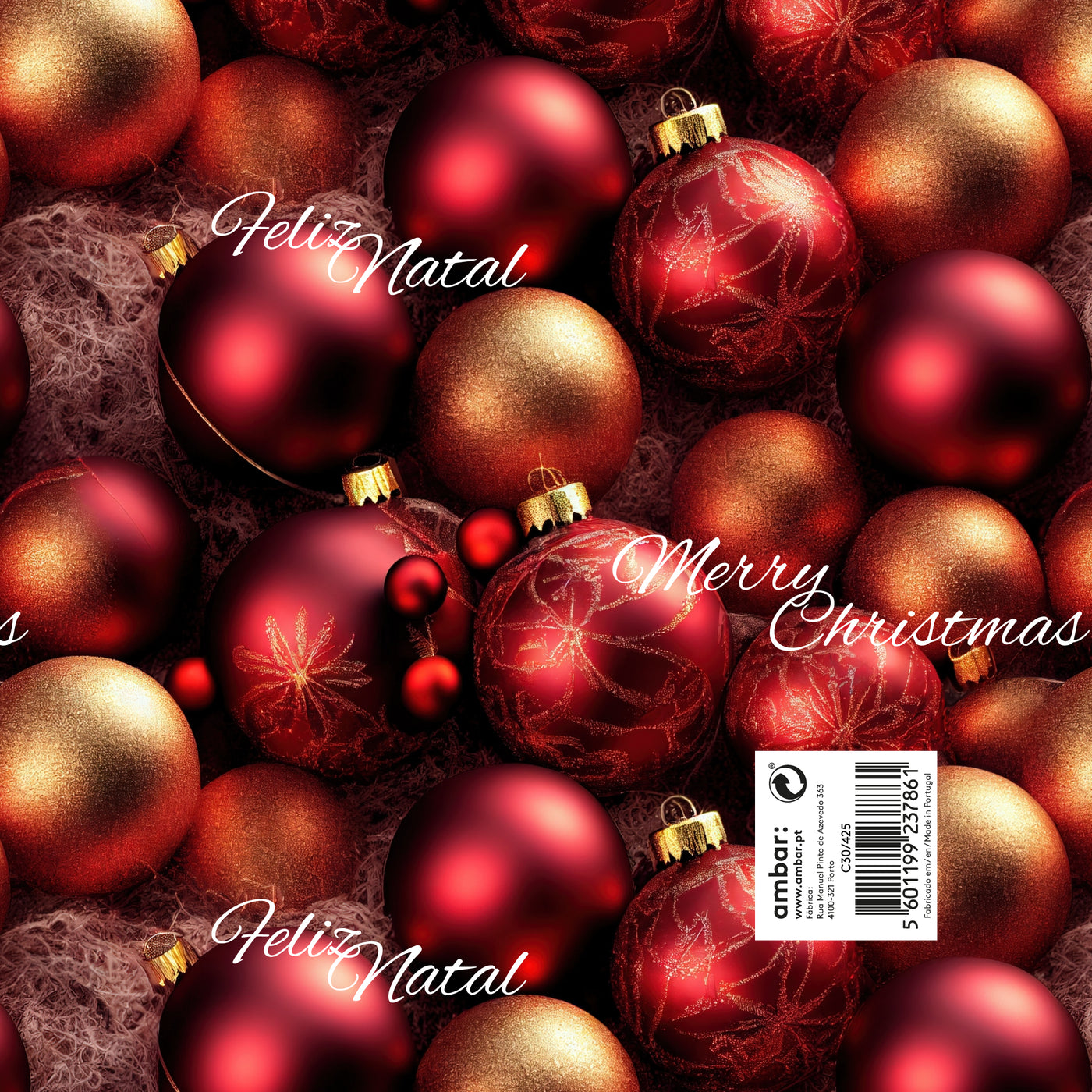 Papel Natal Marry Christmas C30/425