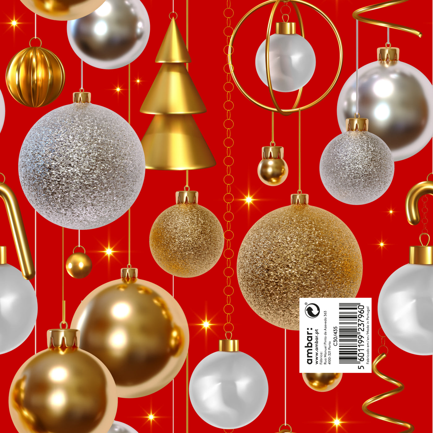 Papel Natal Christmas Sparkle C30/435