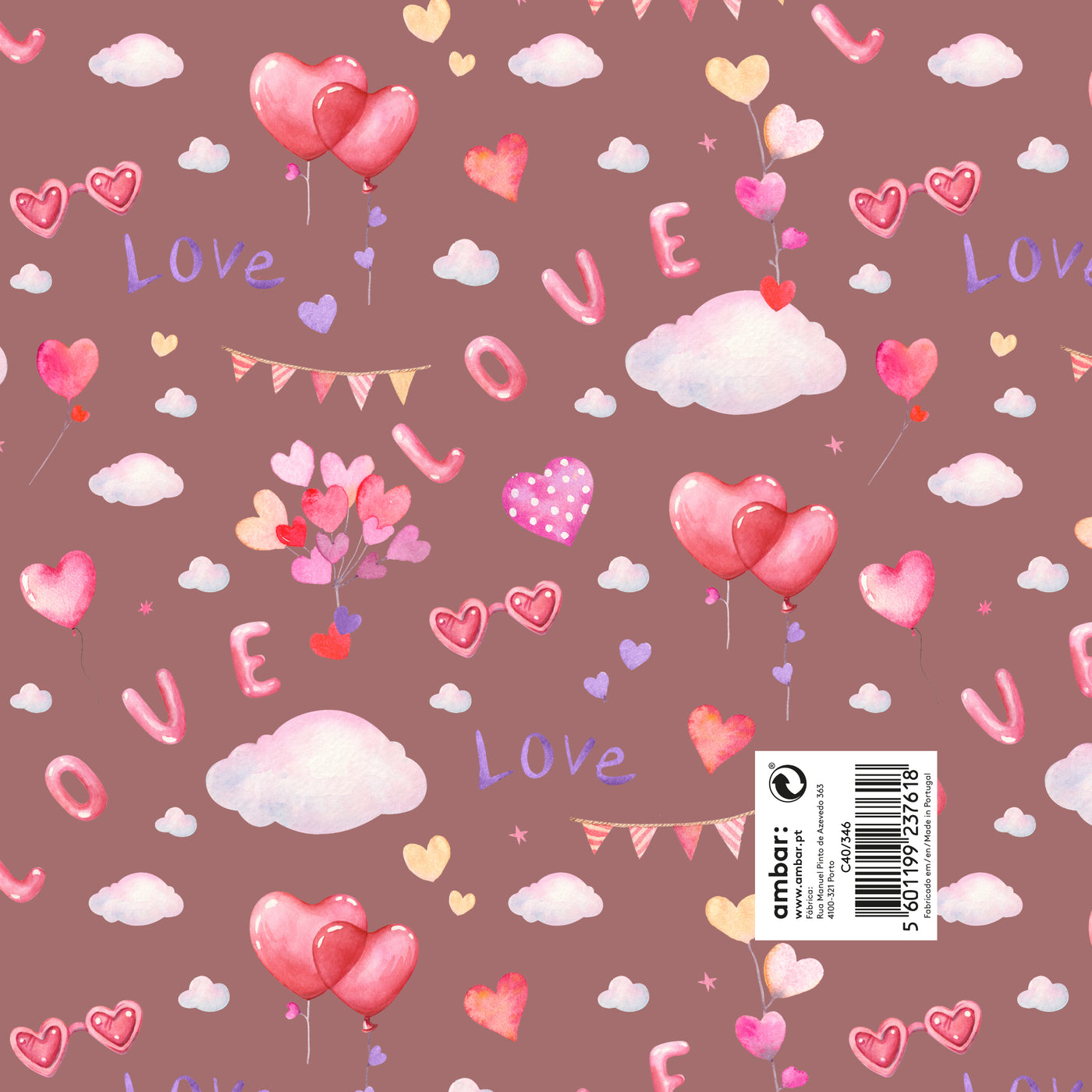 Papel Clássico My Valentine C40/346