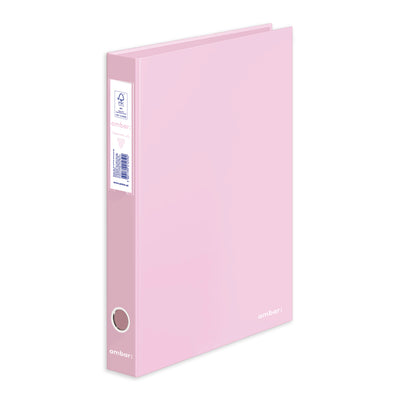 Capa Pastel A4 2 Argolas Lombada Estreita
