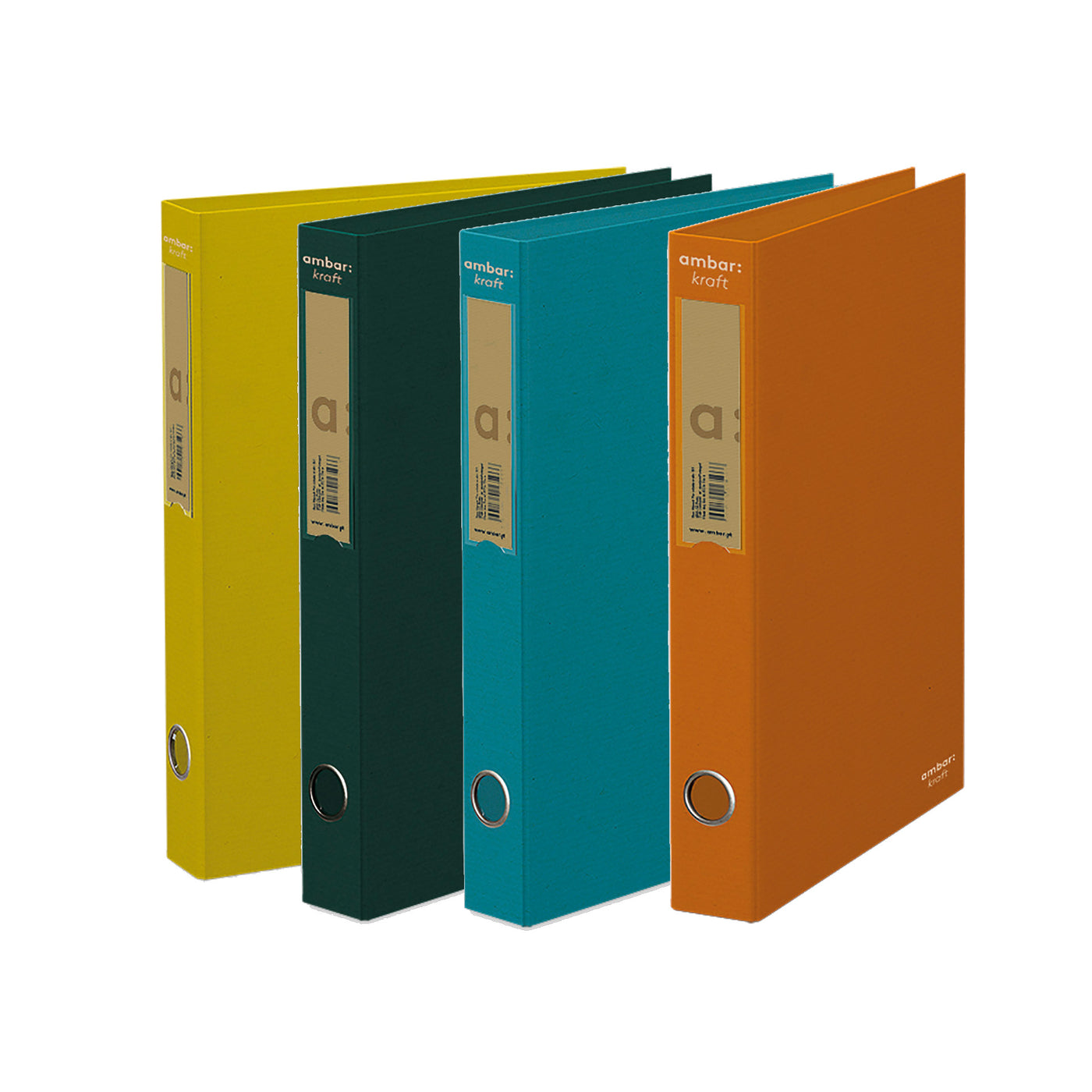 Pasta Arquivo Kraft Lombada Estreita Din Sortido