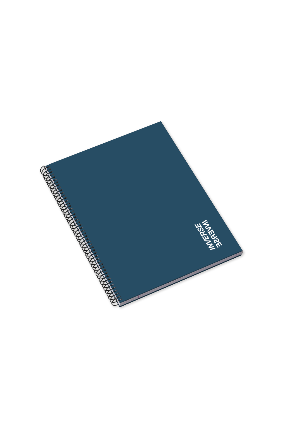 Caderno Espiral Capa Dura A4 80F 90G Campus Inverse Quadriculado 23