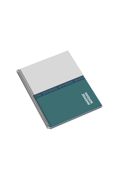 Caderno Espiral Capa Dura A4 80F 90G Campus Inverse Quadriculado 23