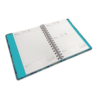 Agenda Secretária Capa Dura Espiral Interno Indy
