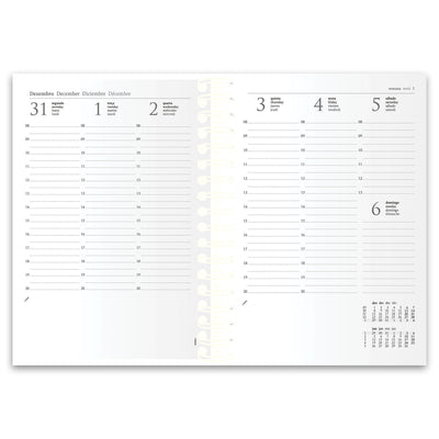 Agenda Secretária 1 Semana Espiral Look