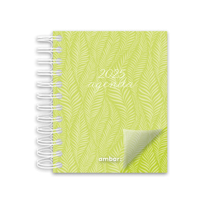 Agenda Mini Secretária Espiral 1 Dia 117x150 Look 25