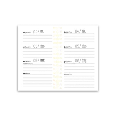 Agenda Planning Espiral Look