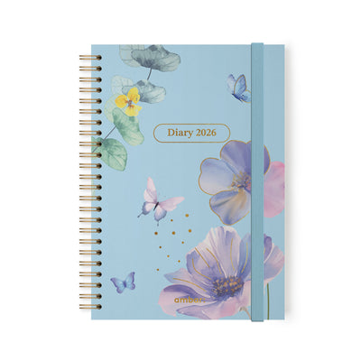 Agenda Secretária Espiral Papillon