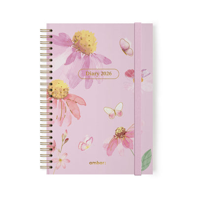 Agenda Secretária Espiral Papillon