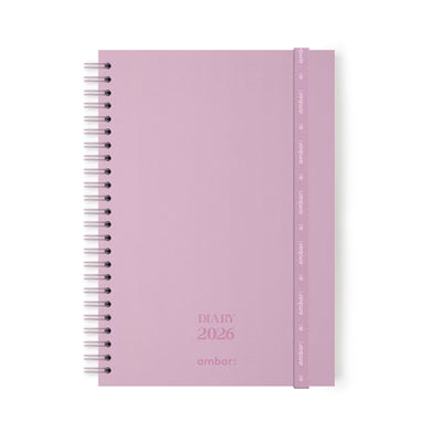 Agenda Secretária Espiral Pastel Colors