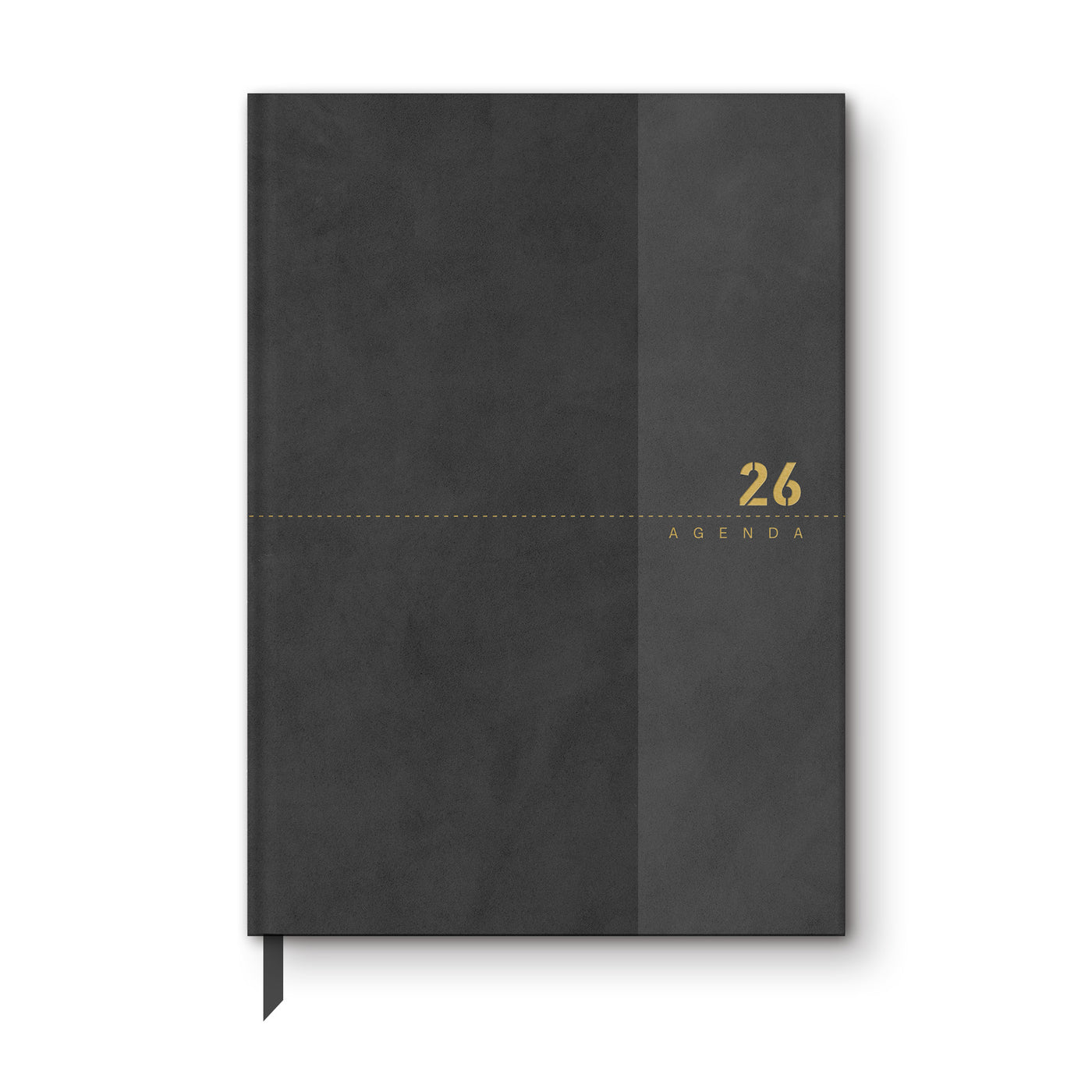 Agenda Secretária 1 Dia Vintage Preta