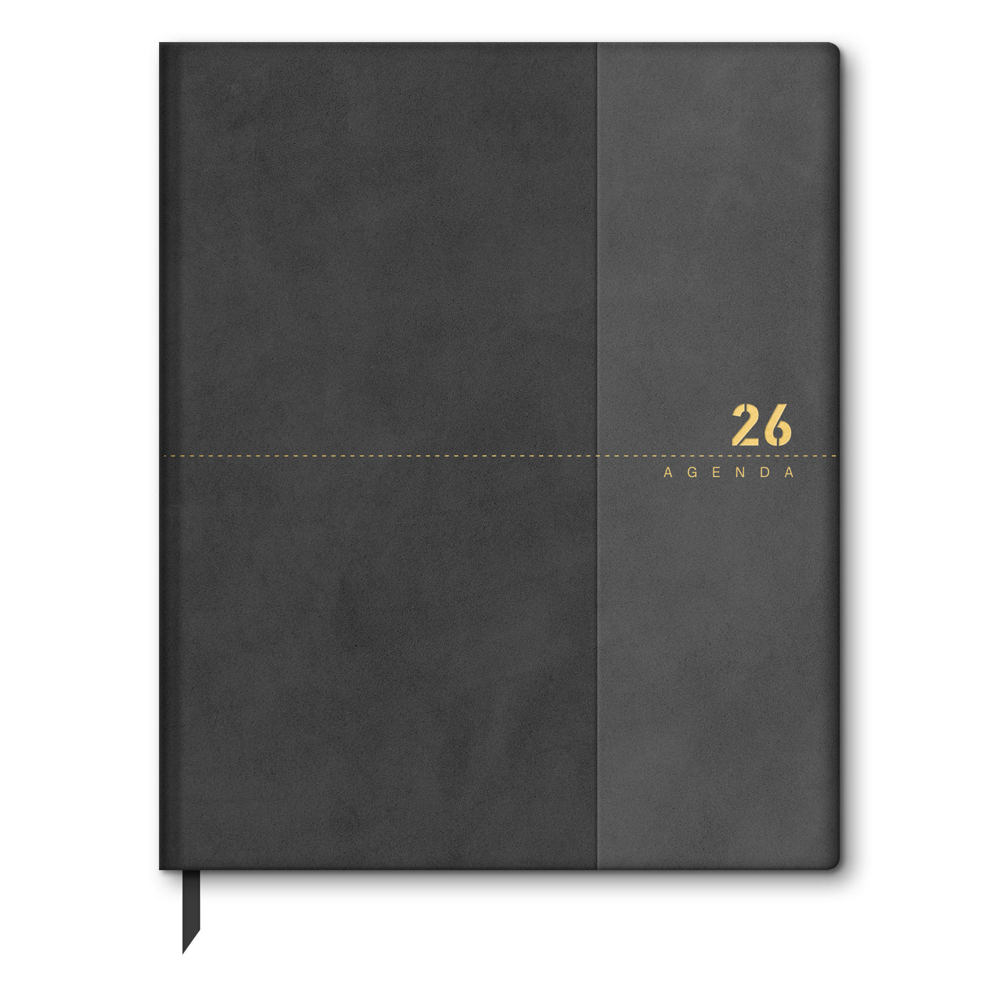 Agenda Secretária 1 Semana Vintage Preta