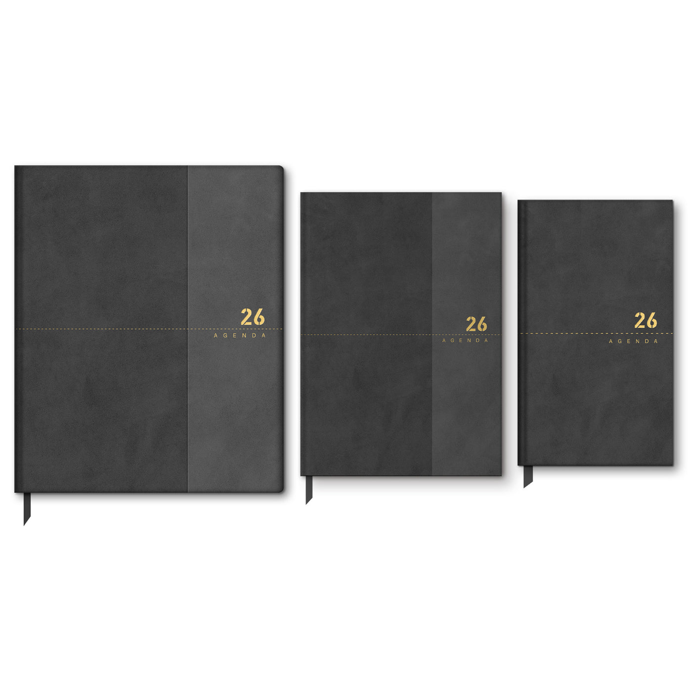 Agenda Planning Vert Vintage Preta
