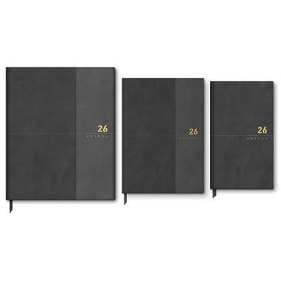 Agenda Planning Vert Vintage Preta