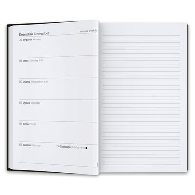 Agenda Secretária 1 Semana 130x210 Script