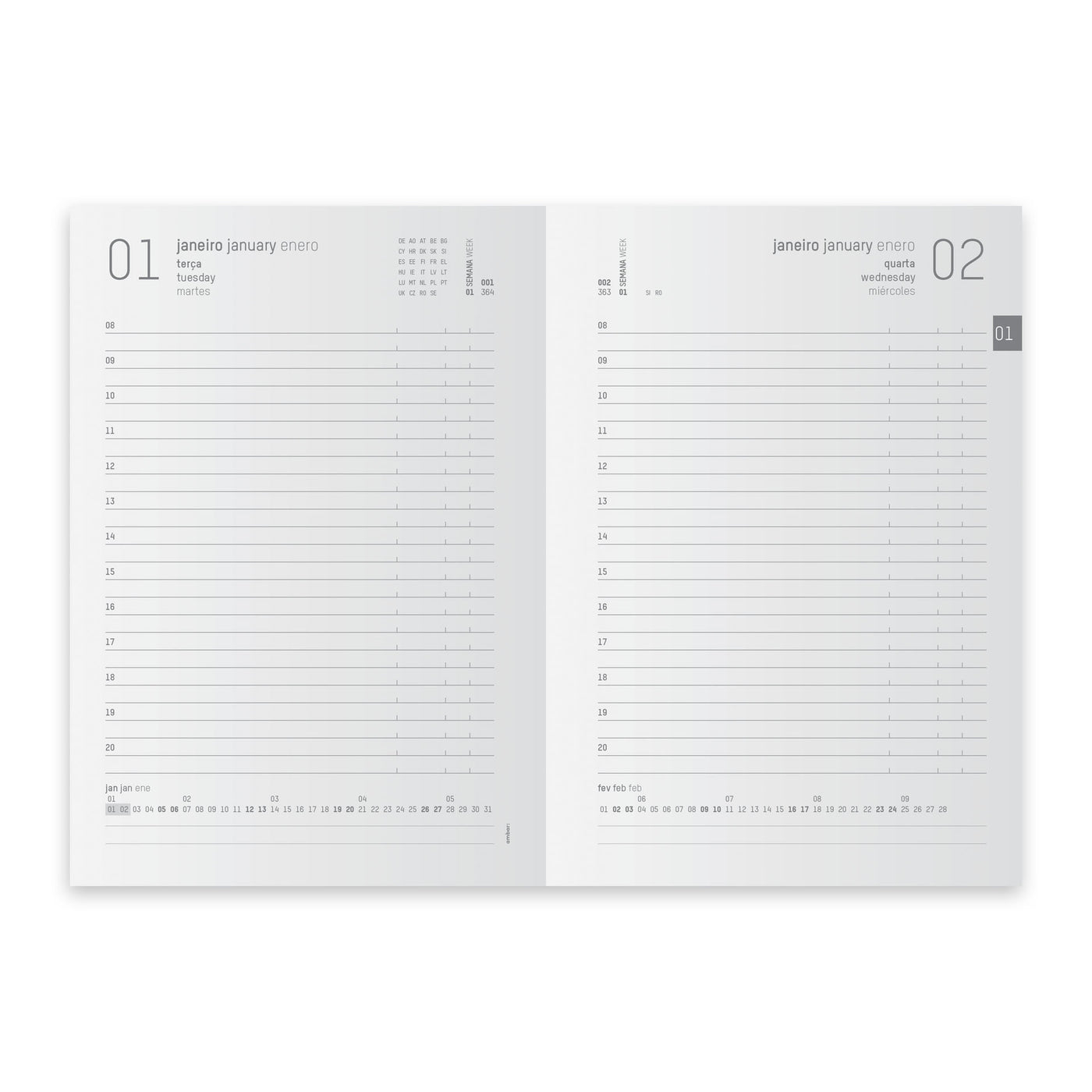 Agenda Secretária Boho