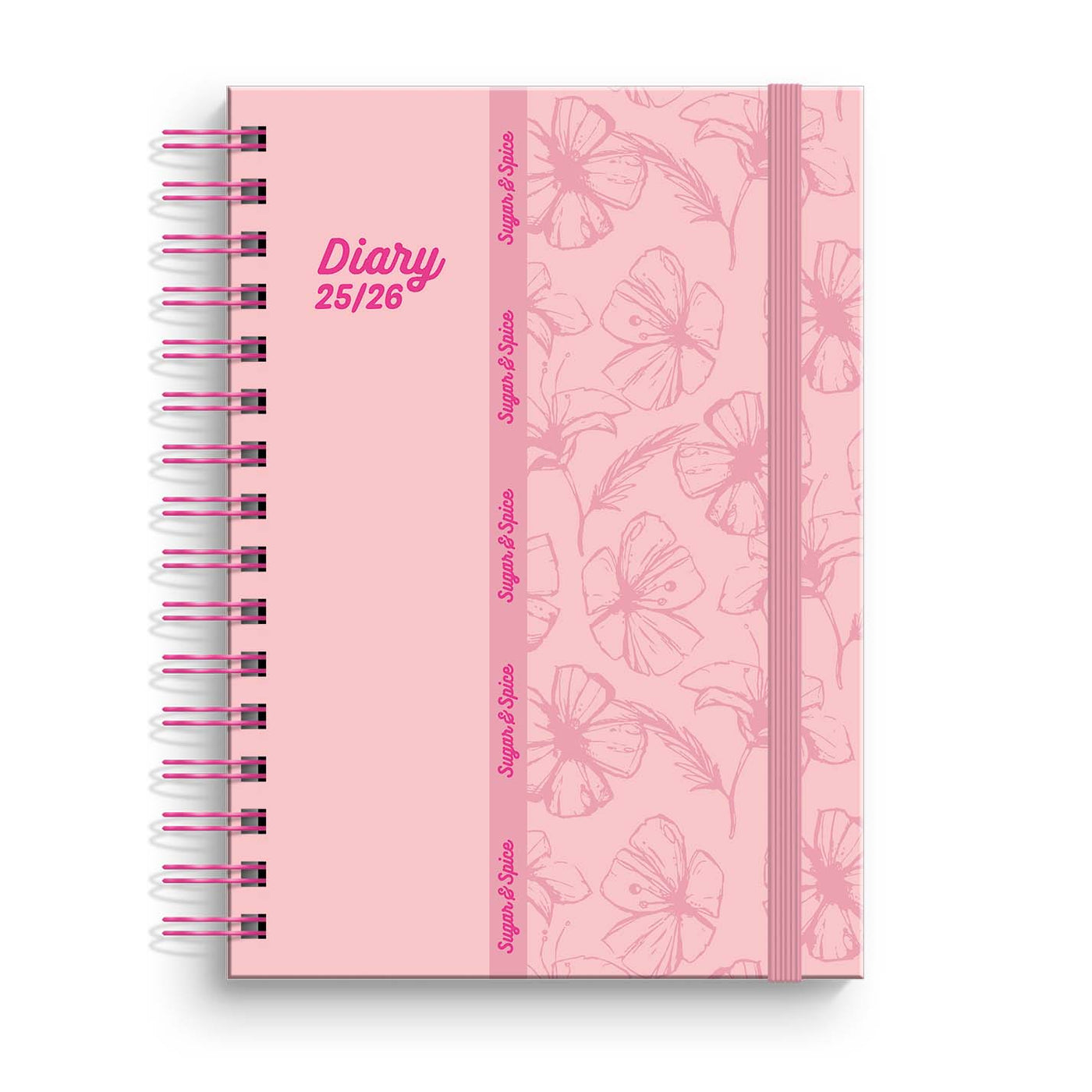 Agenda Escolar A5 S&S Moonflower