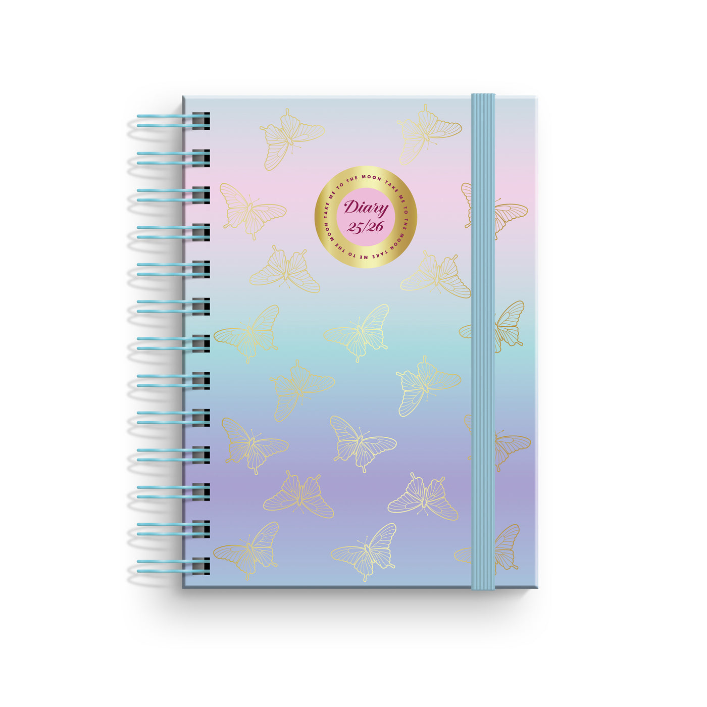 Agenda Escolar A6 Gold W. Moonflower