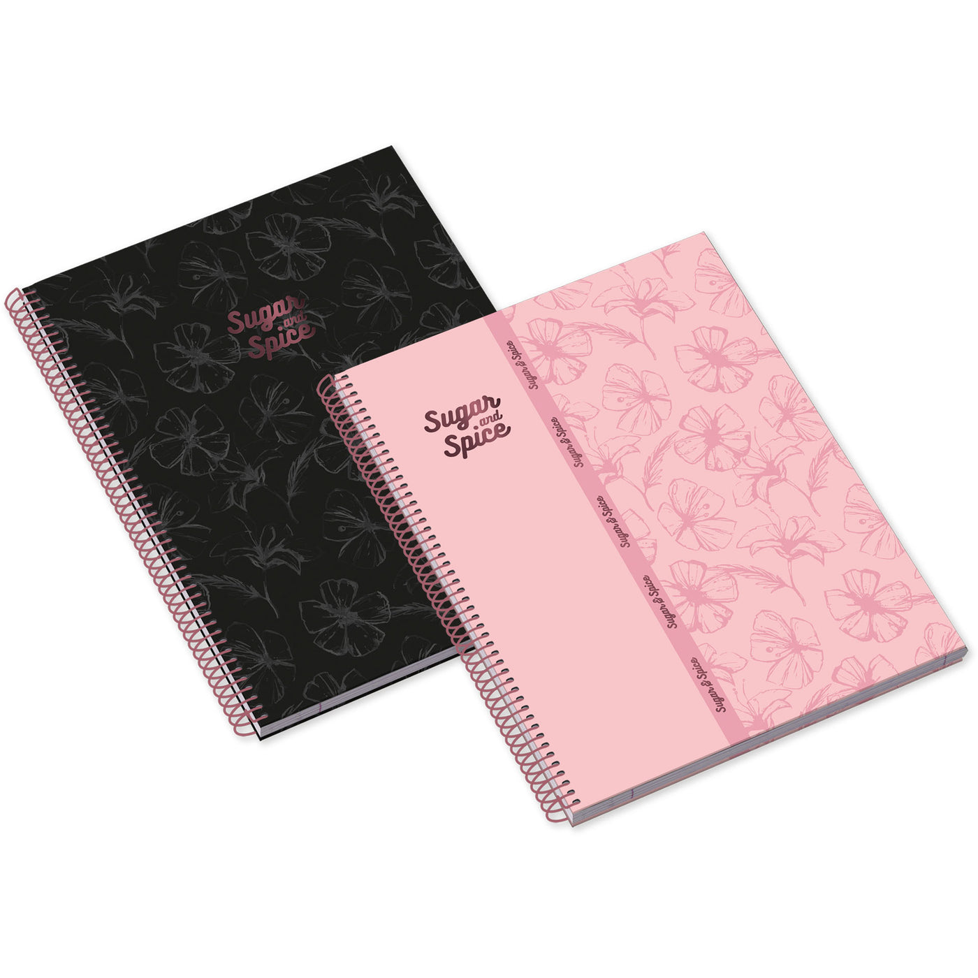 Caderno Espiral Capa Dura A4 80F 100G Sugar&Spice Quadriculado