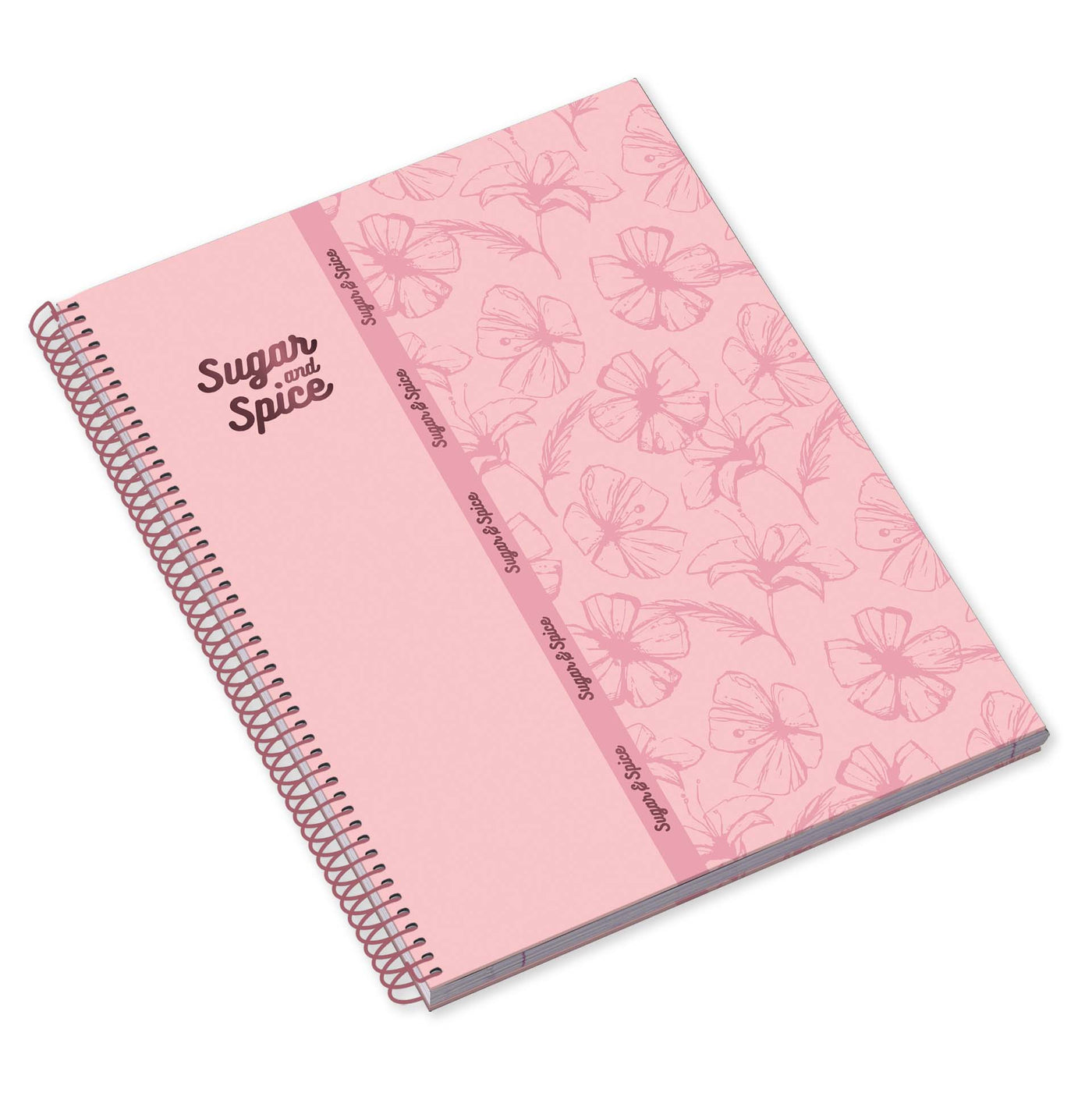 Caderno Espiral Capa Dura A4 80F 100G Sugar&Spice Quadriculado