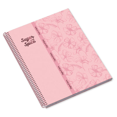 Caderno Espiral Capa Dura A4 80F 100G Sugar&Spice Quadriculado