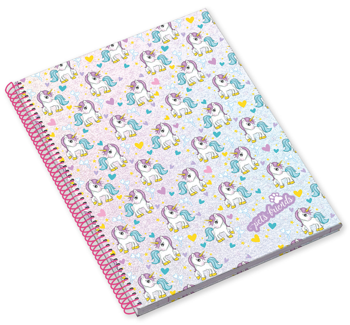 Caderno Espiral Capa Dura A5 80F 90G Believe in Dreams Pautado