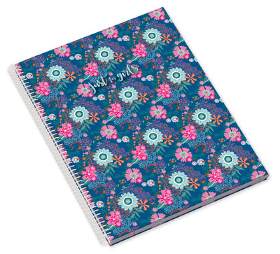 Caderno Espiral Capa Dura A5 80F 90G Just4Girls Pautado 24