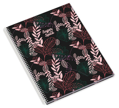 Caderno Espiral Capa Dura A5 80F 90G Sugar&Spice Pautado 24